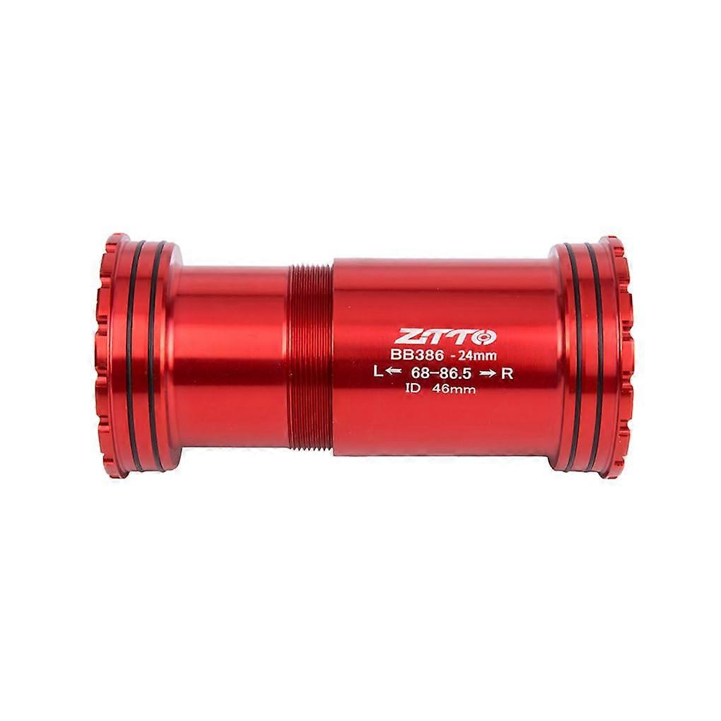 Bottom Bracket Aluminum Alloy for ZTTO BB386, Replacement for Mountain and Road Bikes, Red