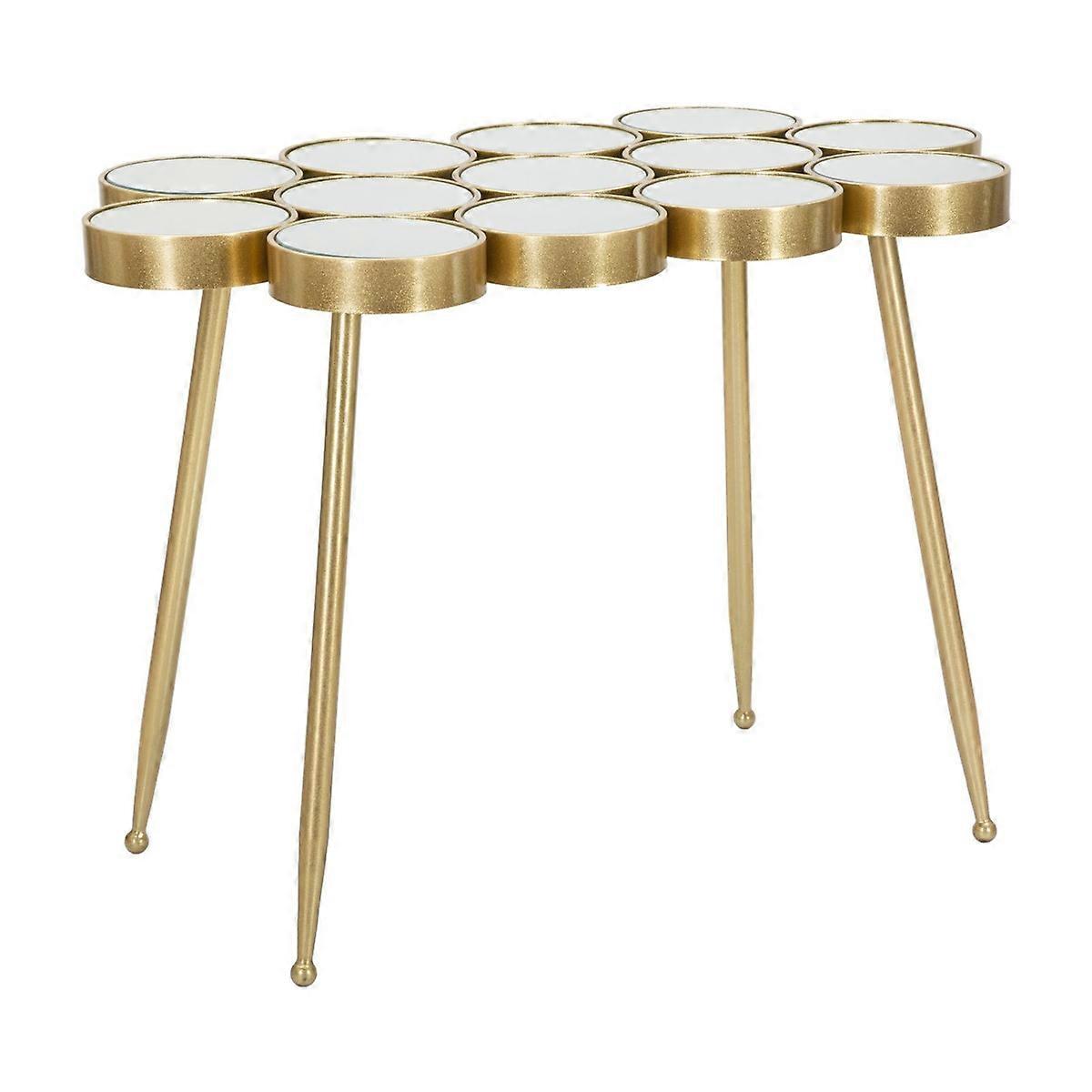 MF623 Table console, Or, Métal, 100x55x70 cm