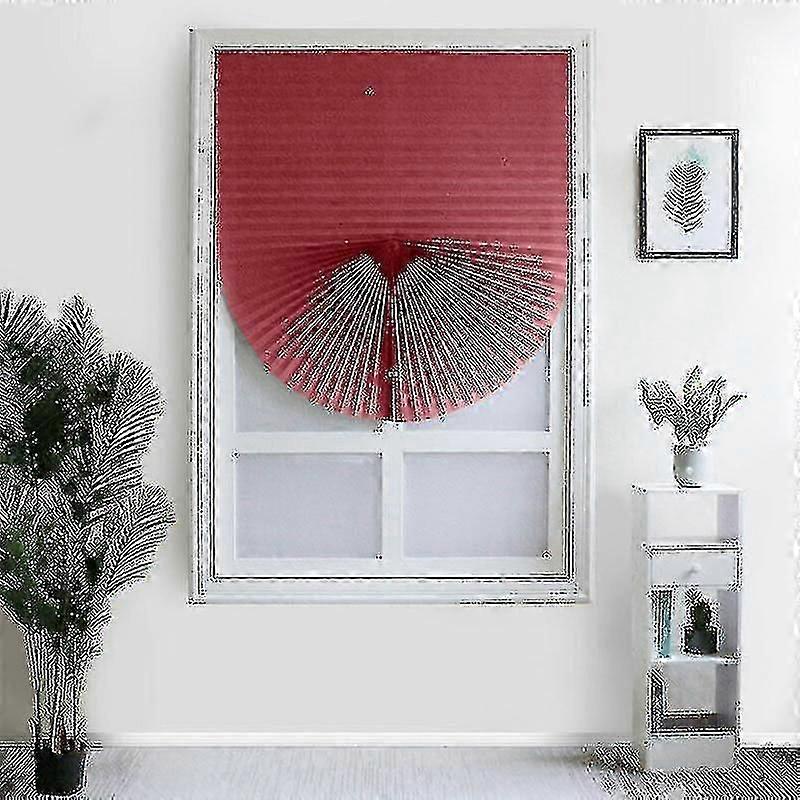 Self-adhesive Pleated Blinds Many Sizes/colours Easy Fit Install Conservatory