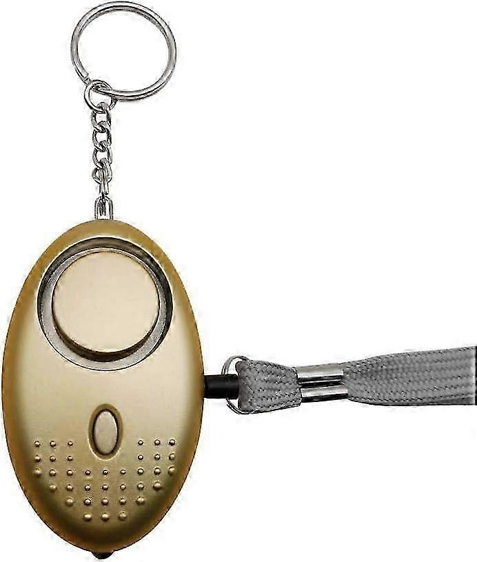 Personal Alarm, Panic Alarm Keychain, 125-128dB Security Alarm with LED Light for Women Gi