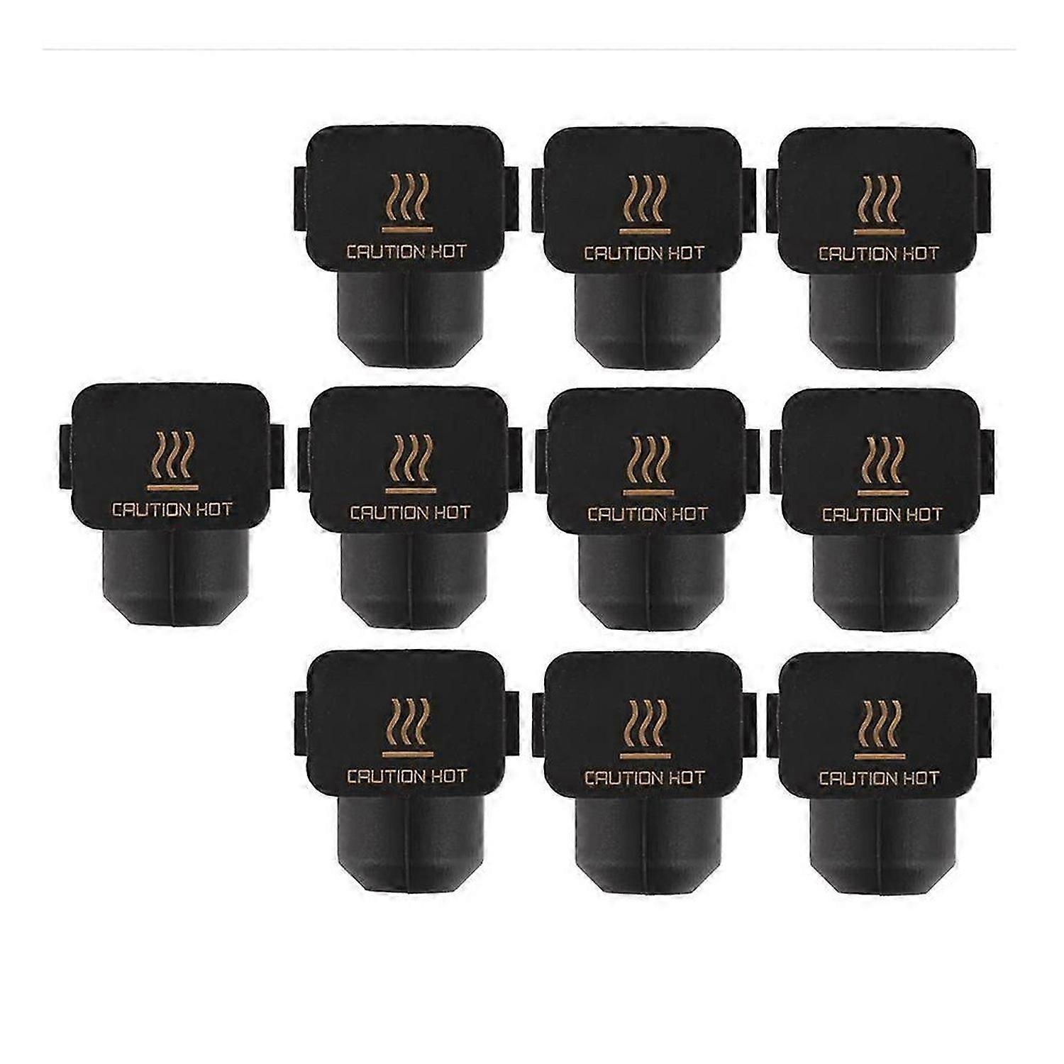 10Pcs for A1 Mini Silicone Socks, Hotend Protective Cover, Insulation Case for Enhanced 3D Printer P