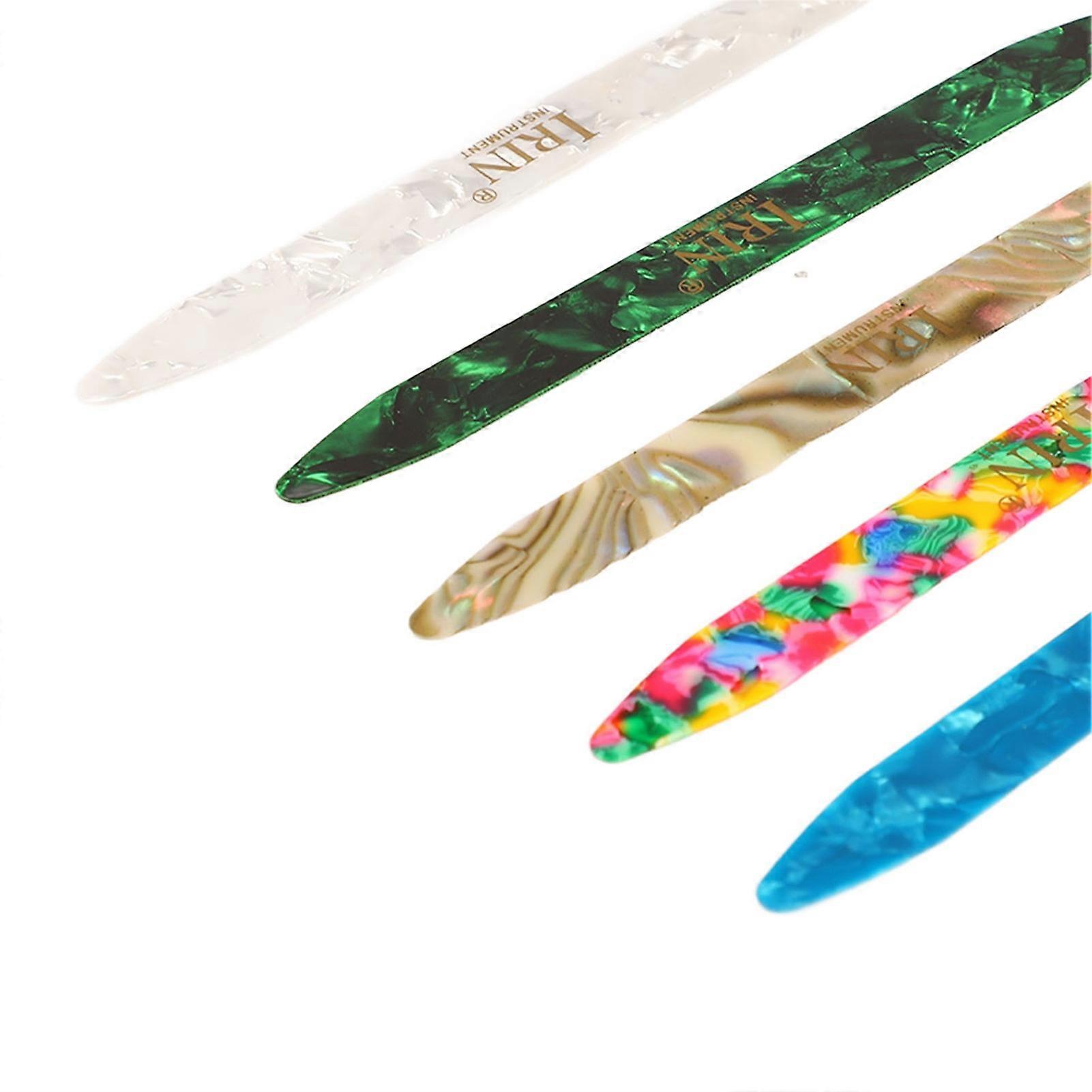 Set of 5 oud picks, professional printed pattern, for school performance