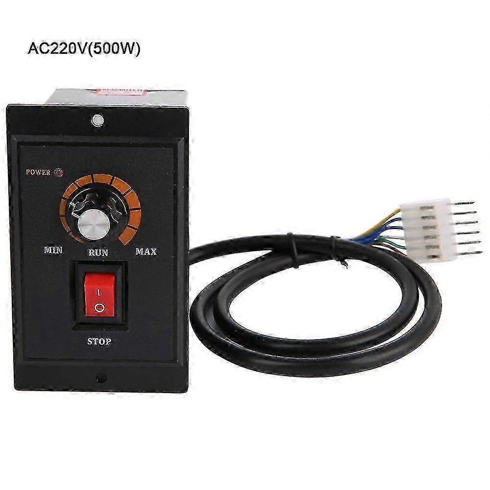 Single Phase AC Motor Speed Controller 500W - Electric Motor Speed Regulator