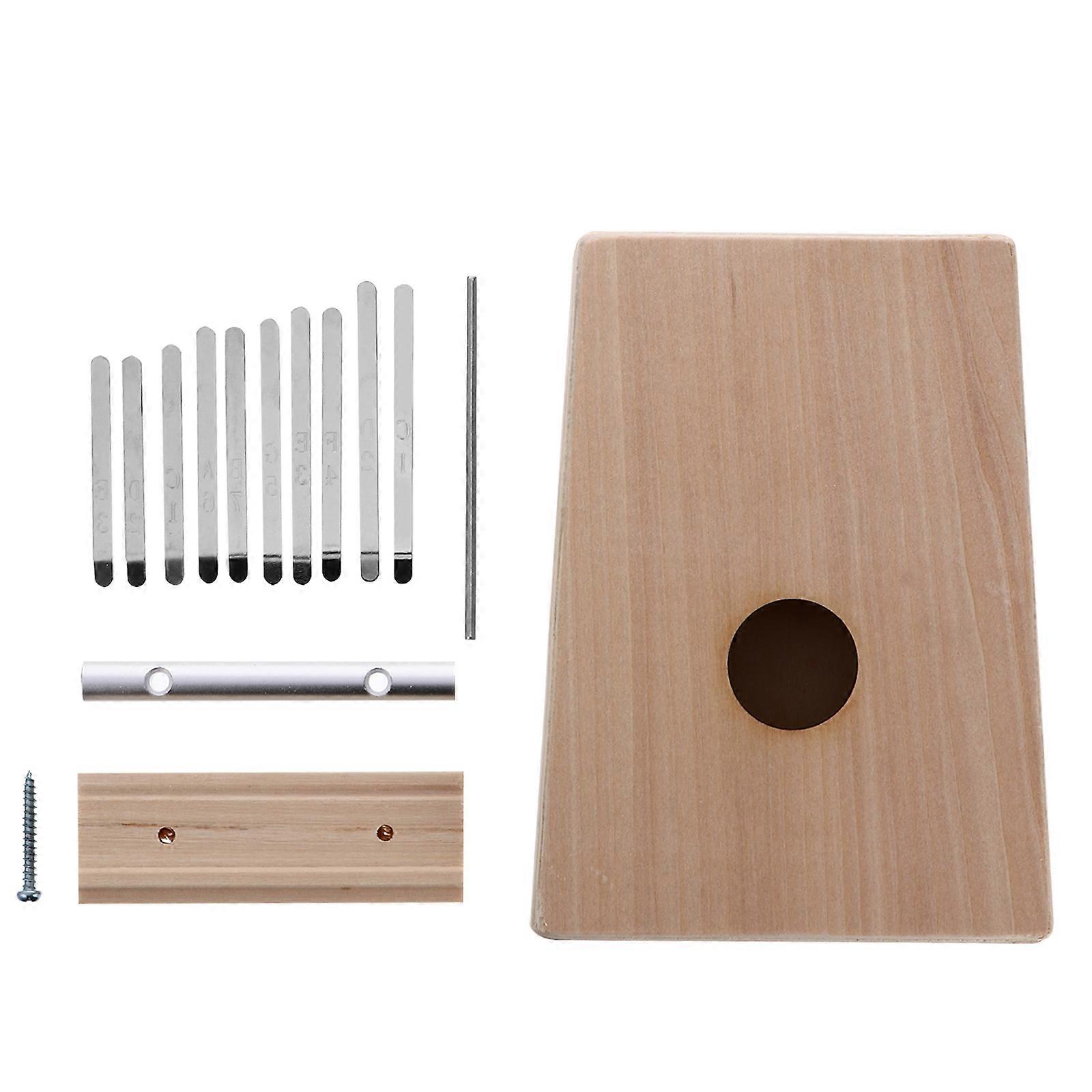 DIY Kalimba Hand Painted Thumb Piano Musical Instruments for Play 10Sets