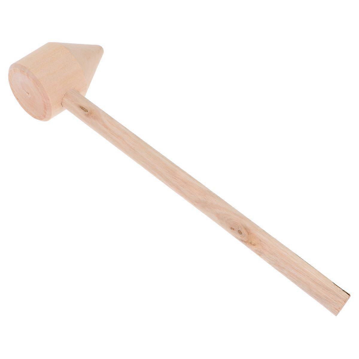 Small Hammers Wood Hammer for Knocking Use 5Pcs Children Toy Mallets
