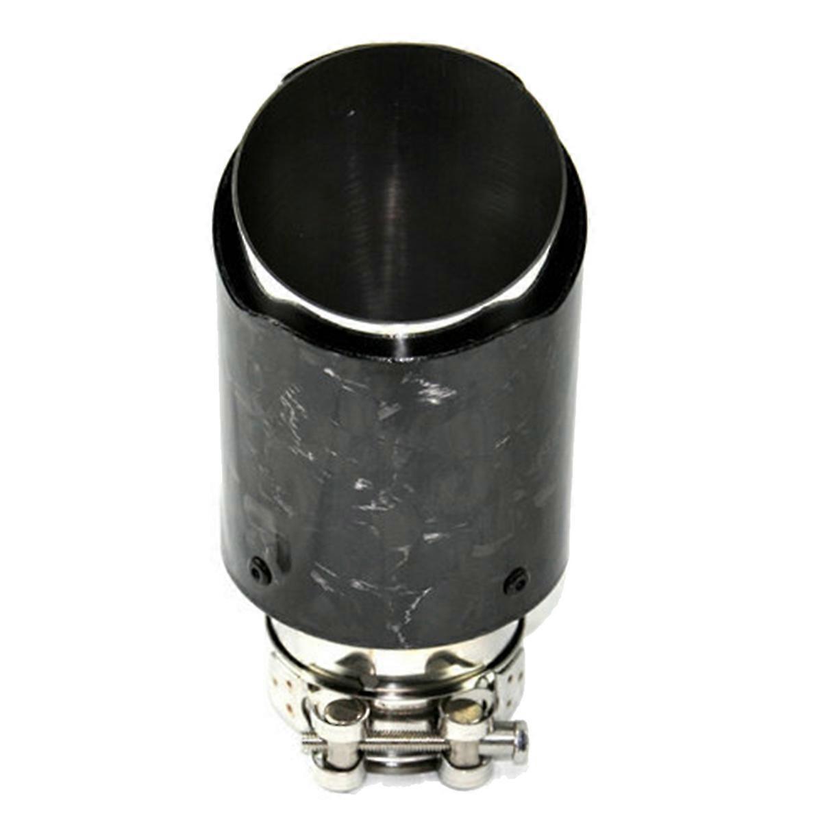 Car Forging Pattern Exhaust Tip 63-101MM Universal Car Exhaust Pipe