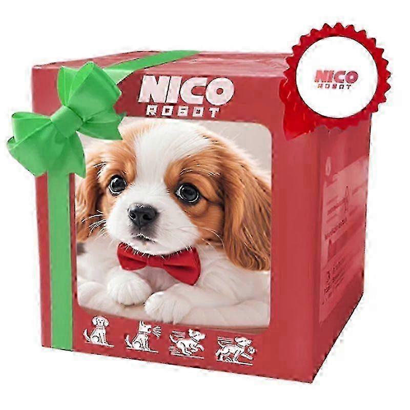 Nico Robot Dog, My Realistic Robot Puppy Doll, Cute Interactive Plush Toy That Acts Like a Real Pupp