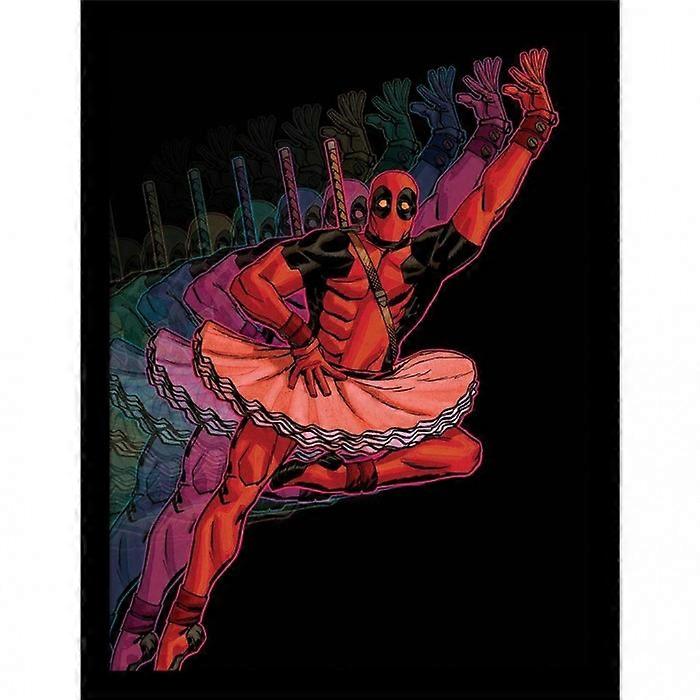 Deadpool Ballerina Framed Poster