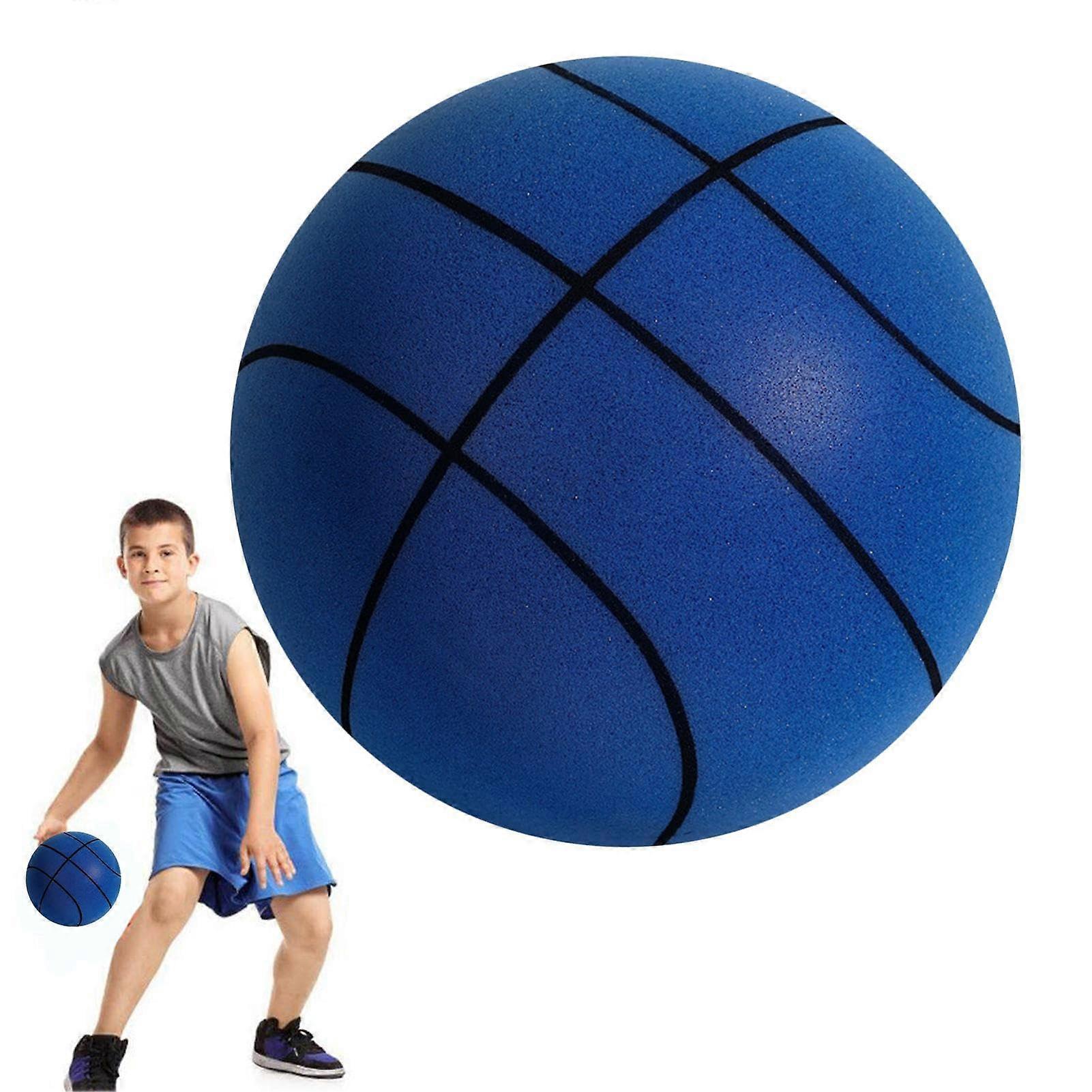 Silent Basketball Indoor Training Foam Ball For Dribbling Uncoated Density Foam Soft Lightweight EasyToGrip