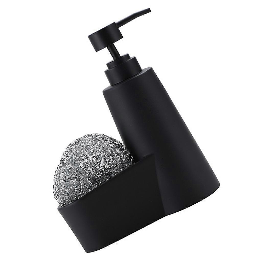 Kitchen Soap Dispenser with Sponge Holder for Storage Use 2Pcs