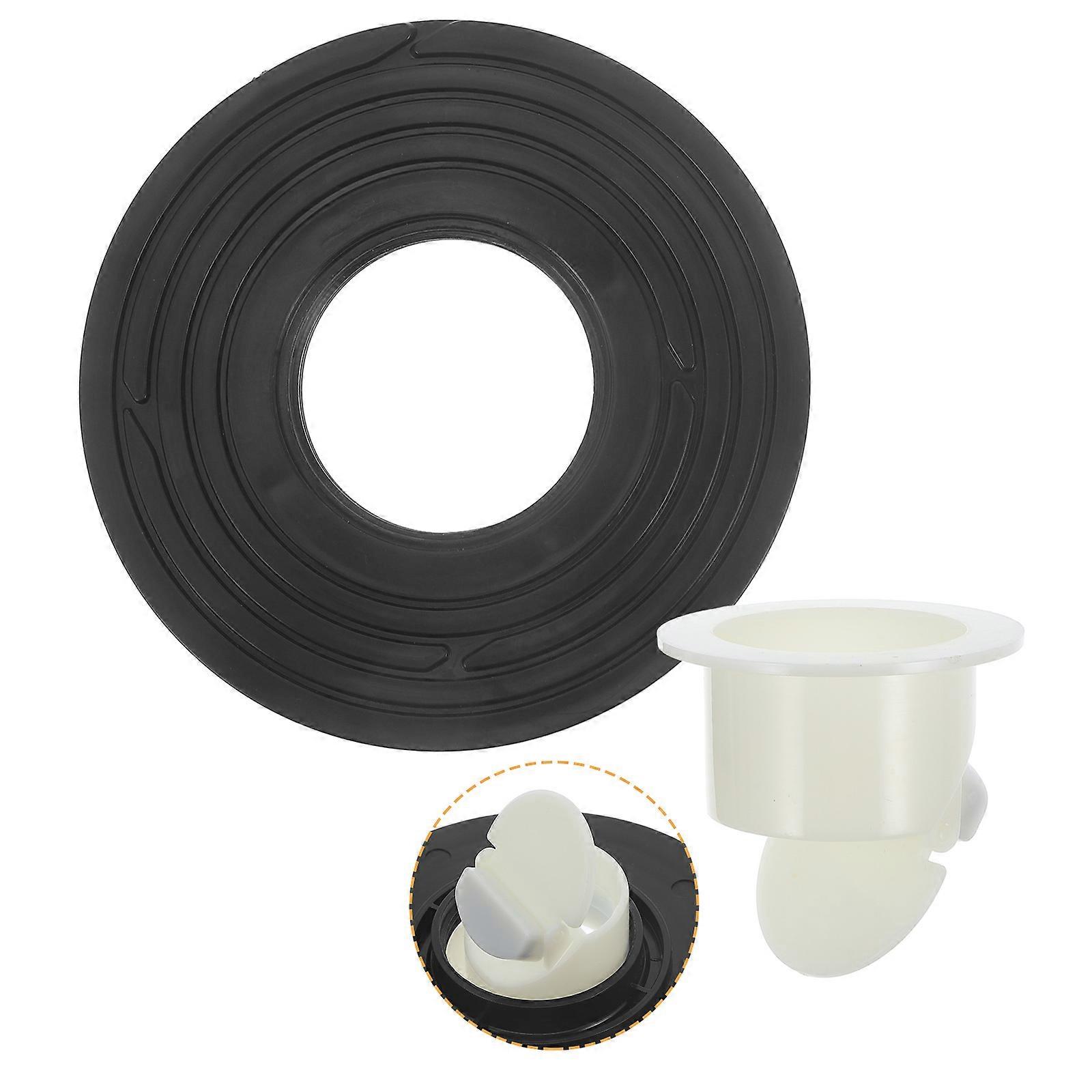 4Pcs Floor Drain Core for Bathroom Odor Proof Plastic Backflow Preventer