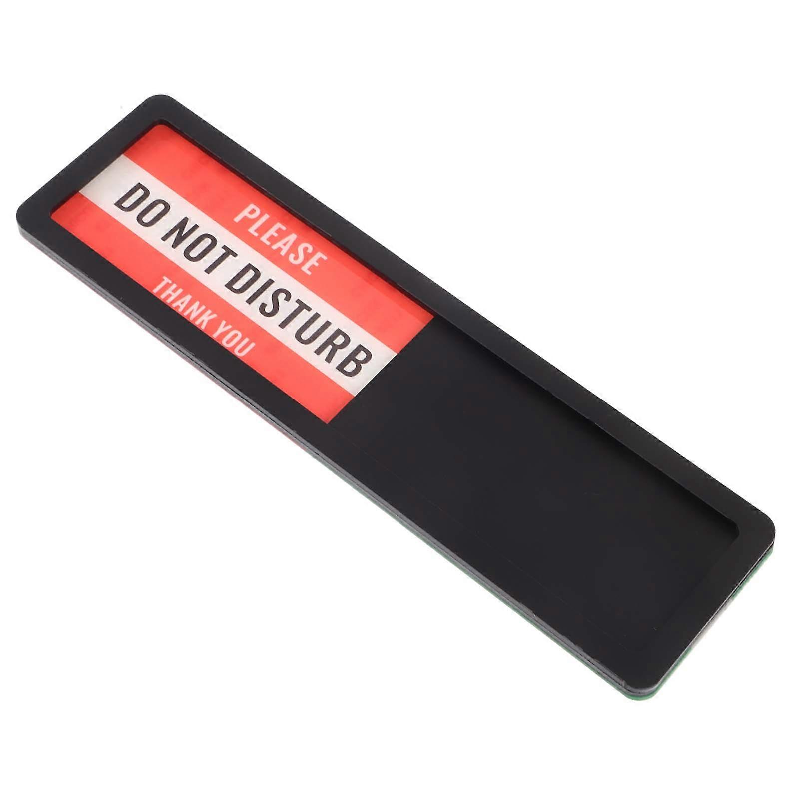Office Privacy Sign Do Not Disturb Door Slider Sign for 5Pcs