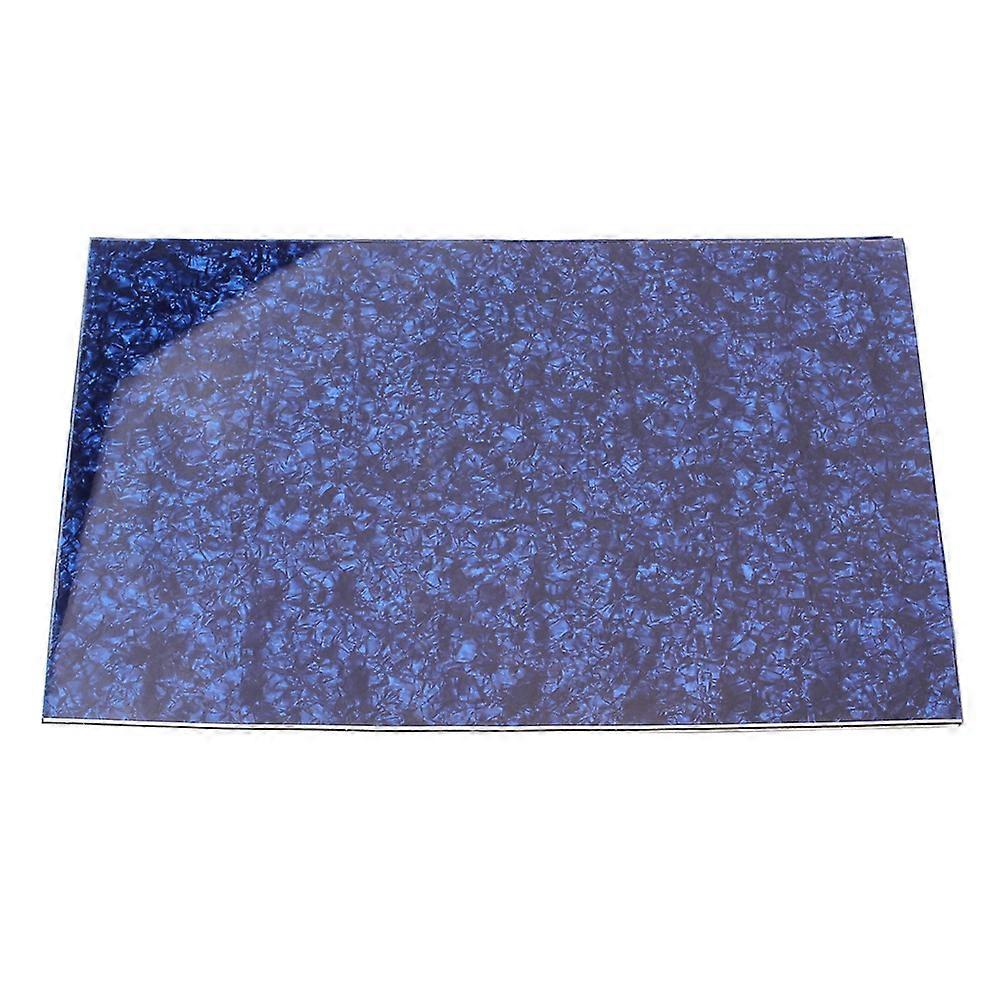 Self Adhesive Blue Pickguard Sheet for Acoustic Guitar