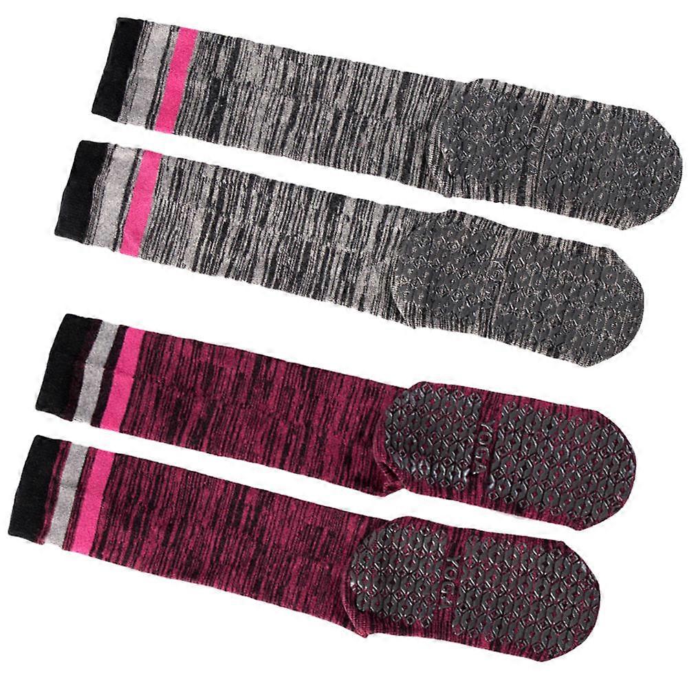 Socks Calf Stocking for Training 10Pairs Breathable Pilates Socks
