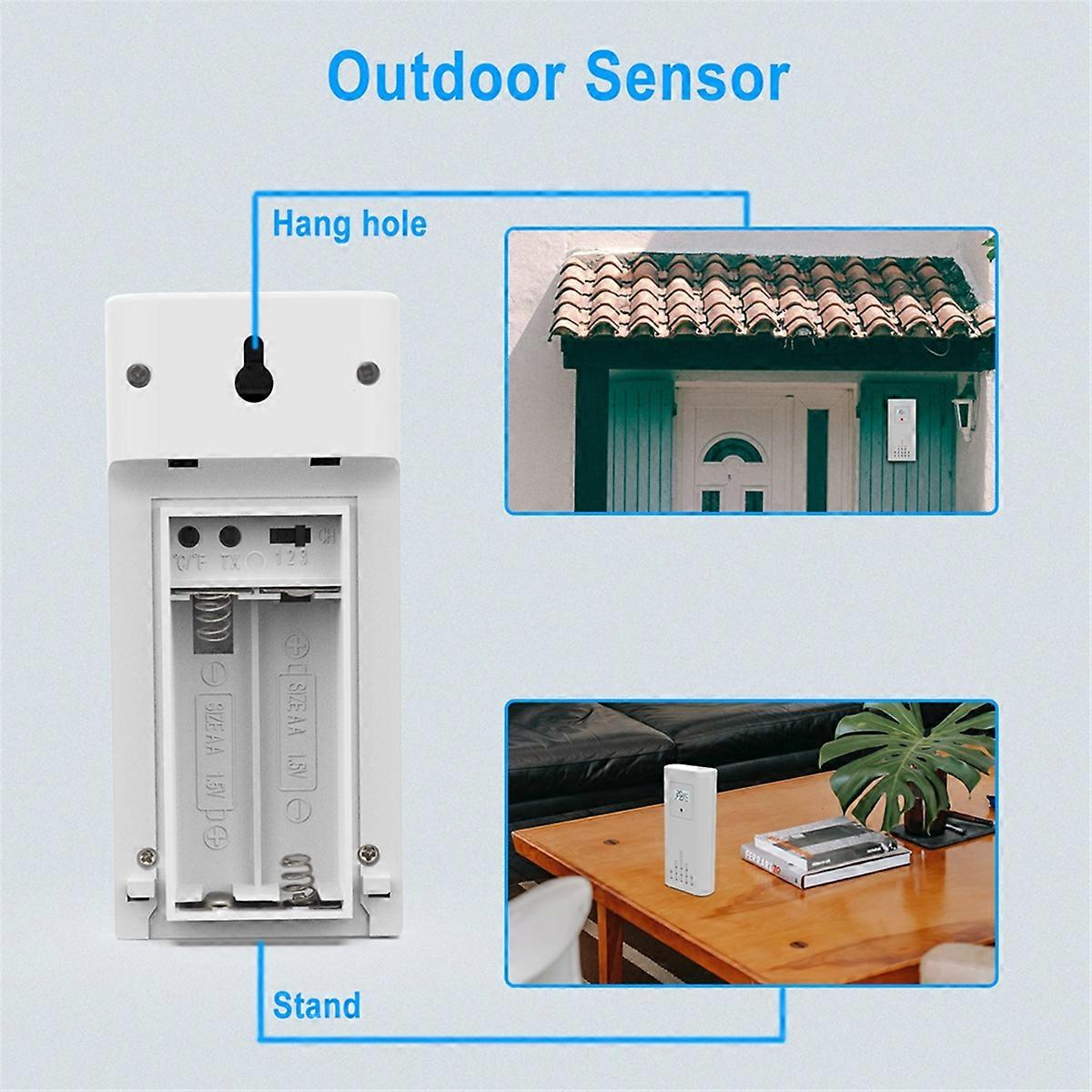 Touchscreen Monitor & Humidity Tracking Wireless Weather Station