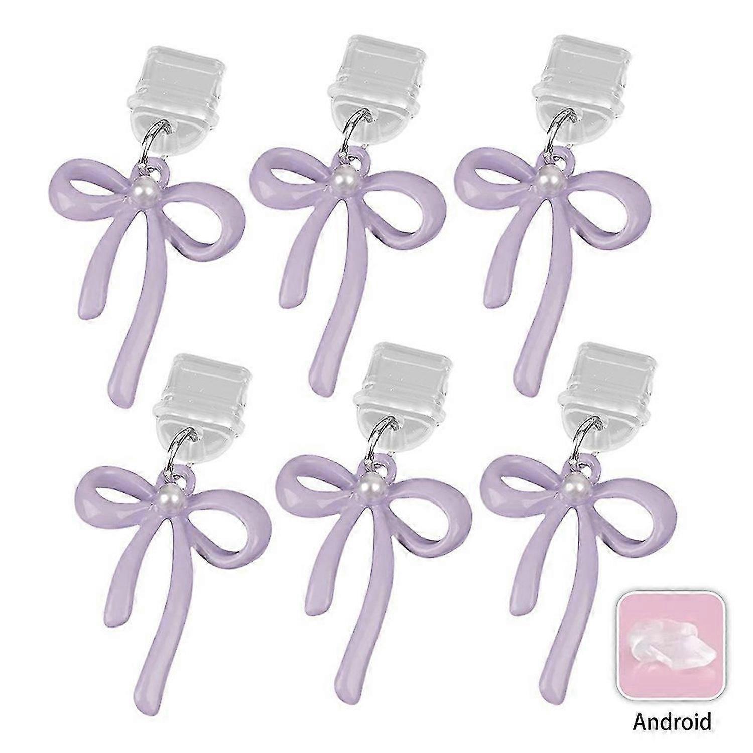 Type C Anti Dust Plugs Stylish Easy Installation Phone Plug for Smart Phone