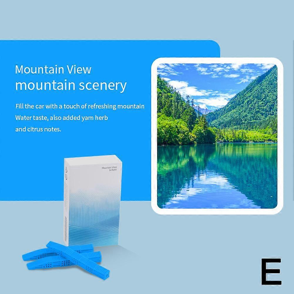Risolvere il problema della fragranza a lunga durata: Ricarica Mountain View (3 stick) (E) Adatto all'uso quotidiano 3 stick