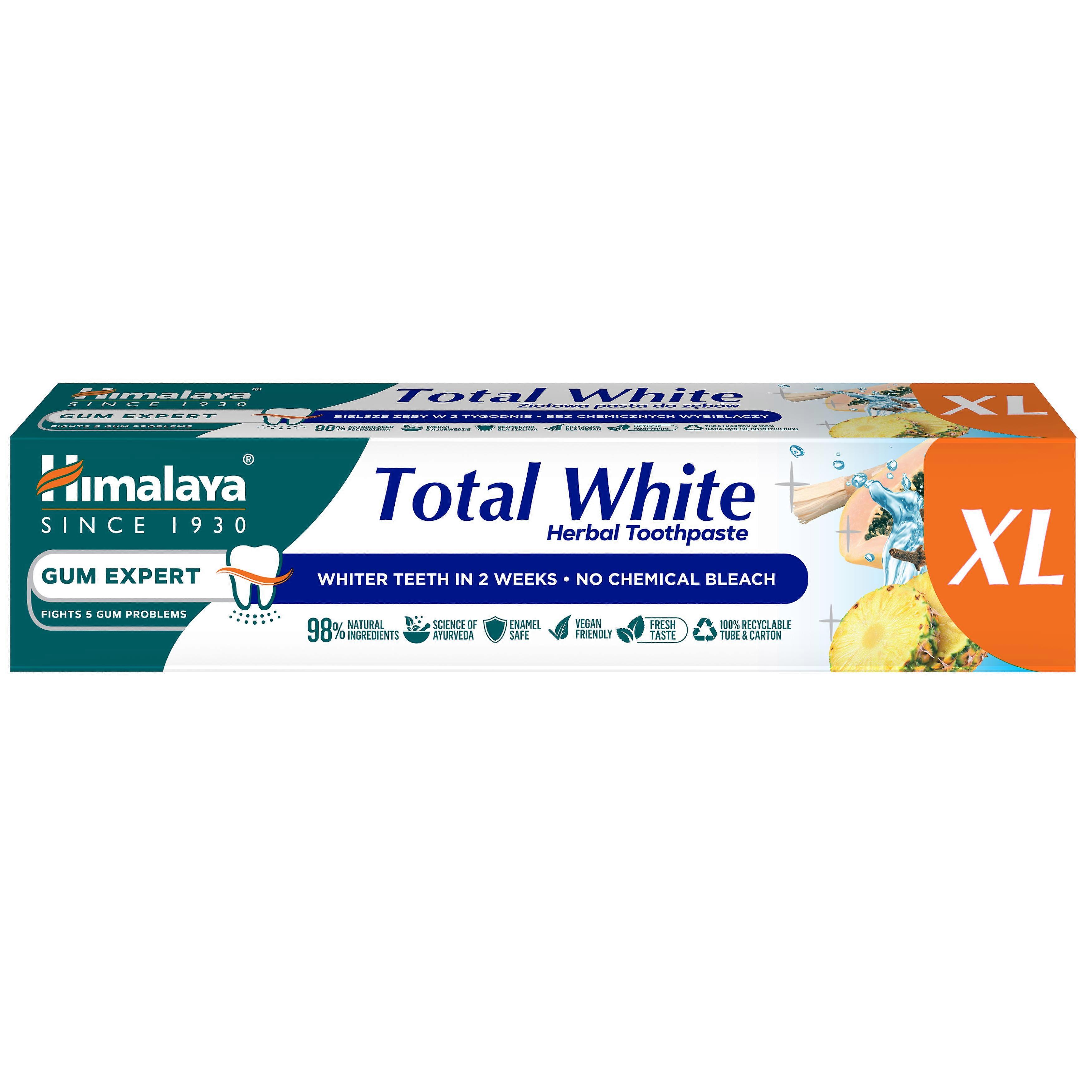 Himalaya Total White - Pasta de Dentes à Base de Ervas