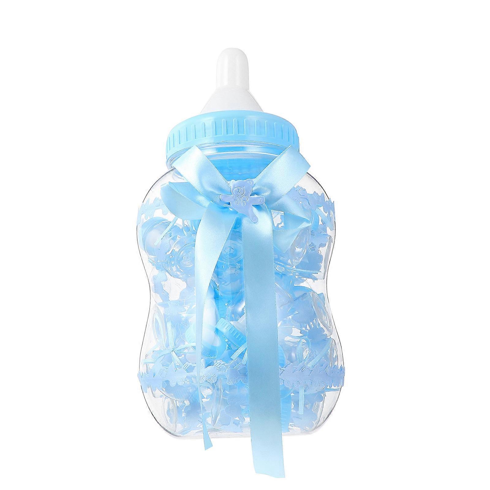 Milk-Bottle Candy Container for Storage 31Pcs Plastic Baby Candy Box Kit