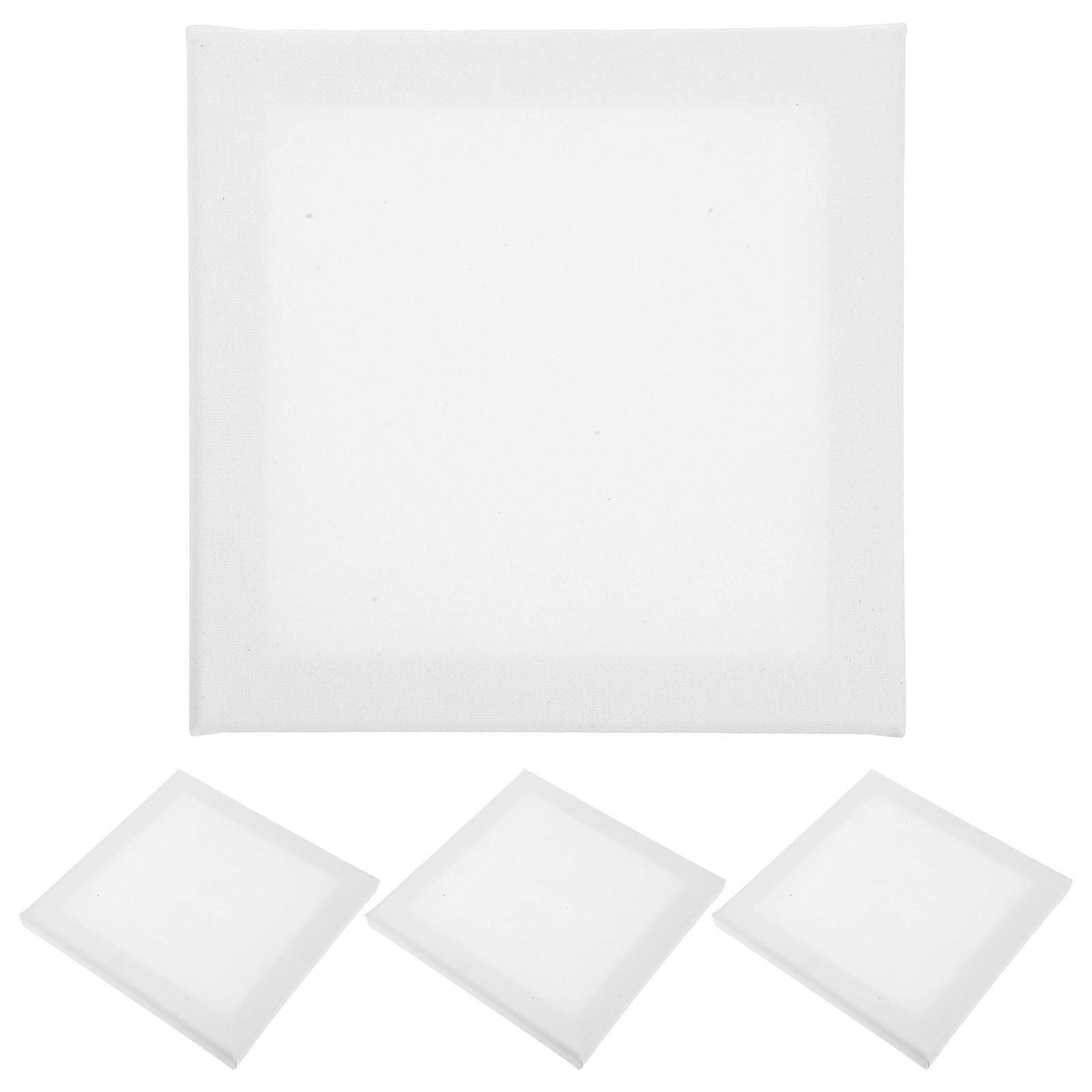 8Pcs Blank Painting Canvas Boards For Oil Painting Students Beginners In Art Class And Home Settings