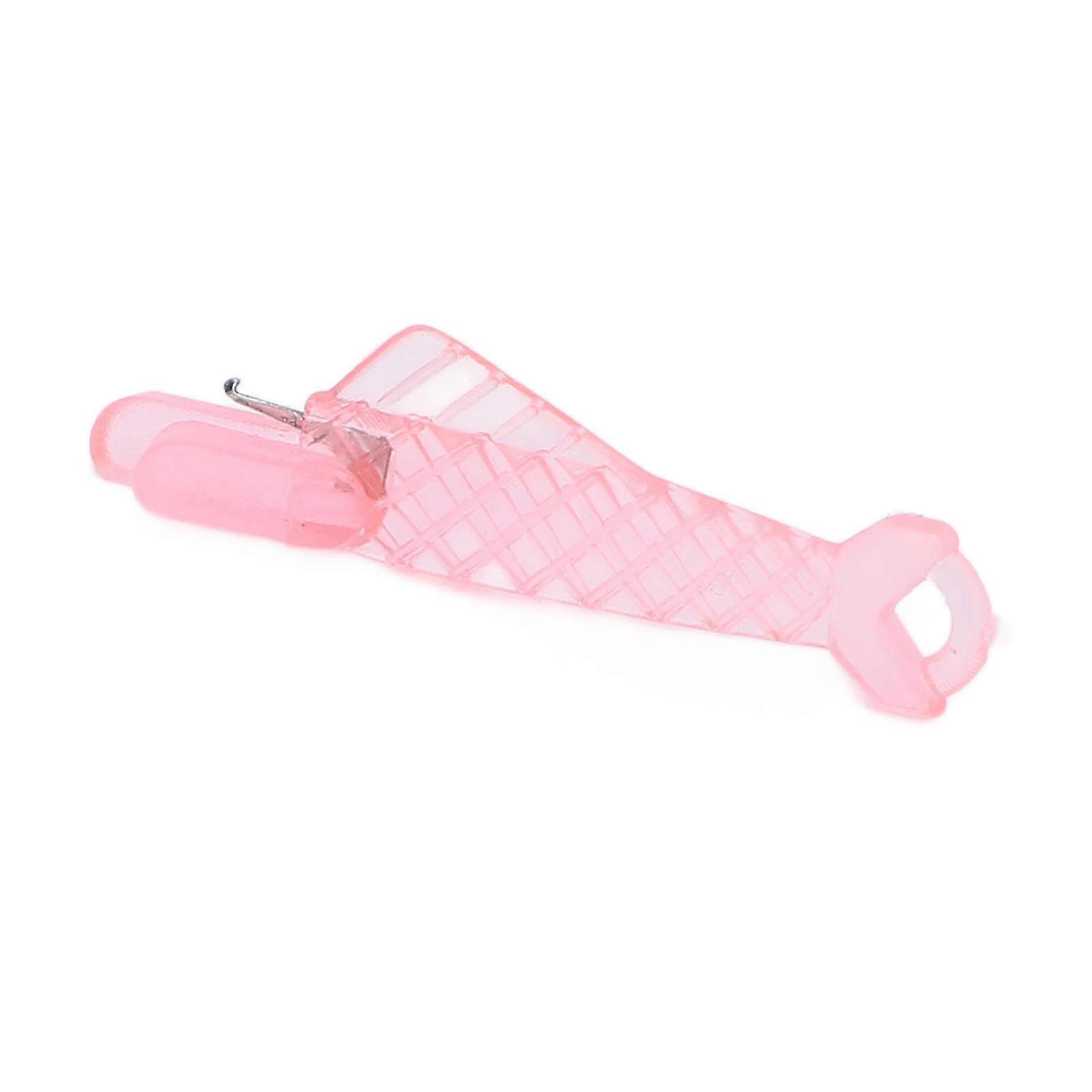 100PCS Fish Type Needle Threader Portable Plastic Sewing Machine Needle Threader Pink for Easy Threading and Craft Use 2025
