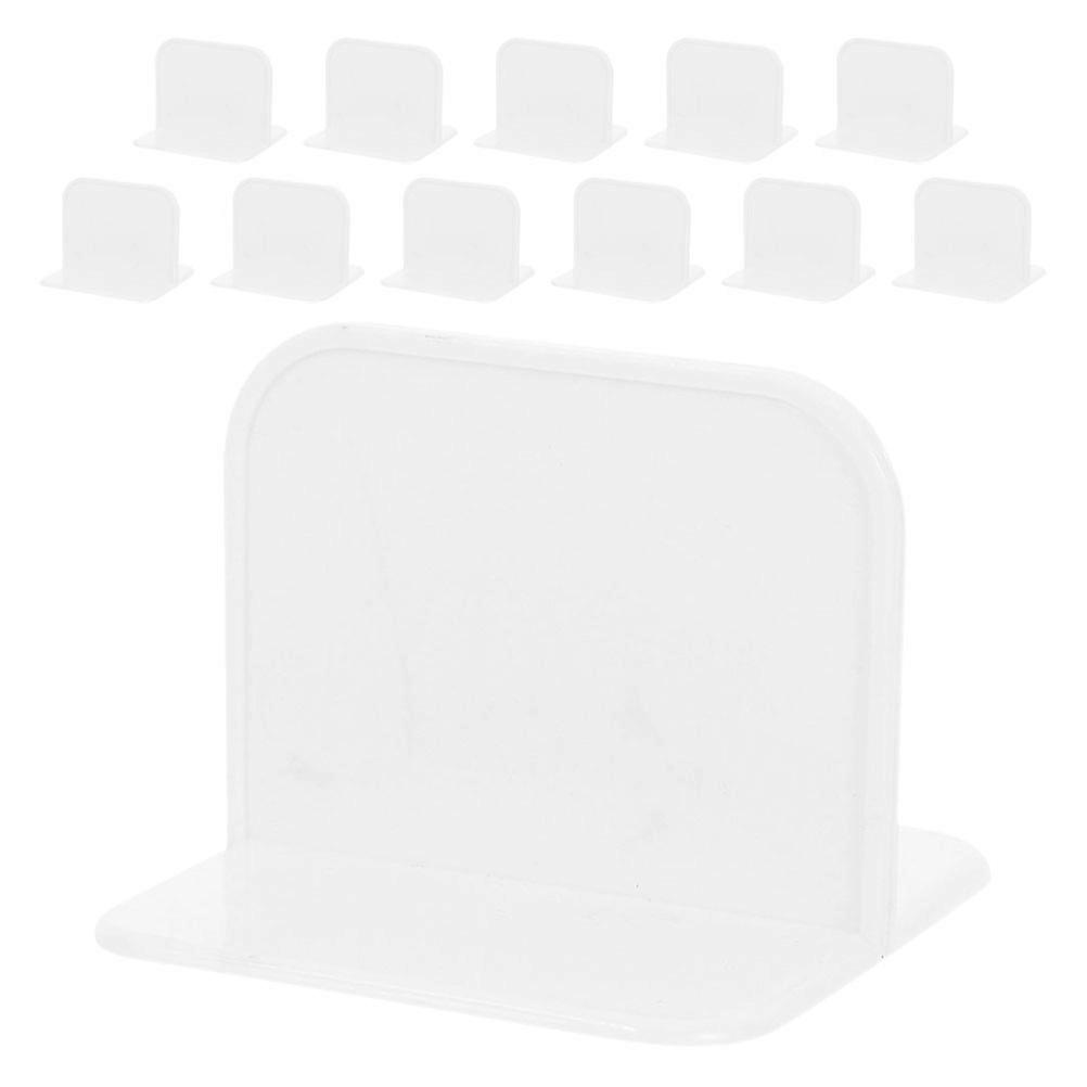 Stabilizer Fixing Clips for Child Safety 48Pcs White