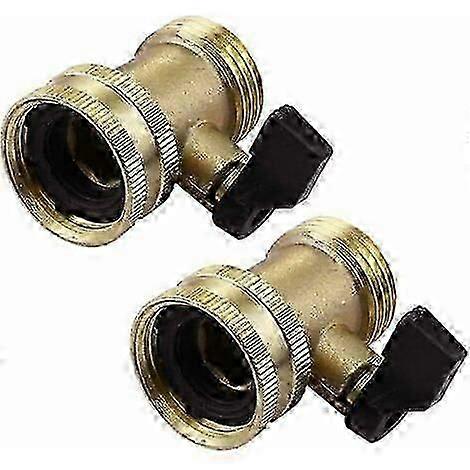 Brass Ball Valve Set for Garden Hose Thread Control