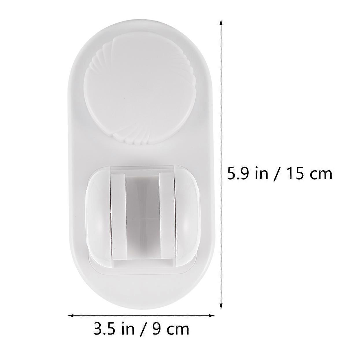 Removable Shower Holder Prevent Corrosion and Rust Assorted Color 2Pcs