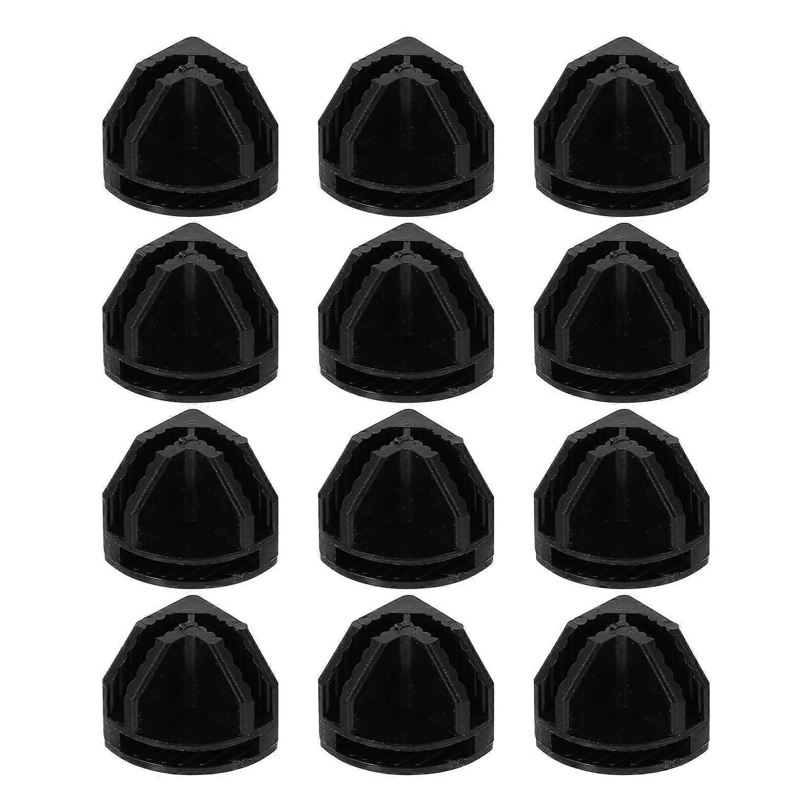 Shelving Assembly Buckles Plastic for DIY Closet Use 24Pcs