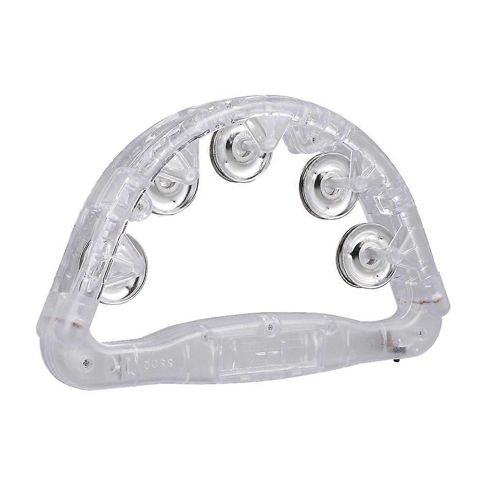 Luminous Party Handbell Glowing Rattle for Party Use 3Pcs White Rattle