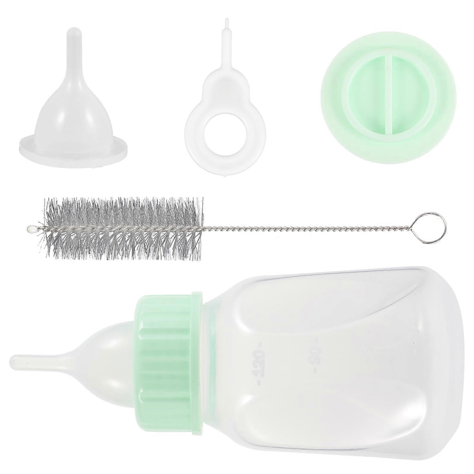 Puppy Bottle Feeding Kit with 4Sets of Small Nursing Bottles for