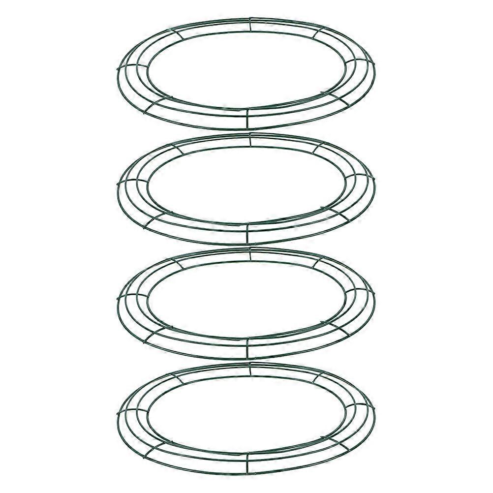 Easter Egg Wire Wreath Frames Metal for Craft DIY 8Pcs Decoration