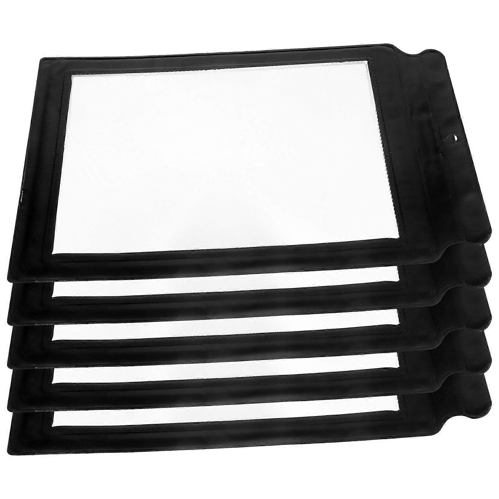 Page Magnifier for Reading 20Pcs Magnifying Sheets with PU Material