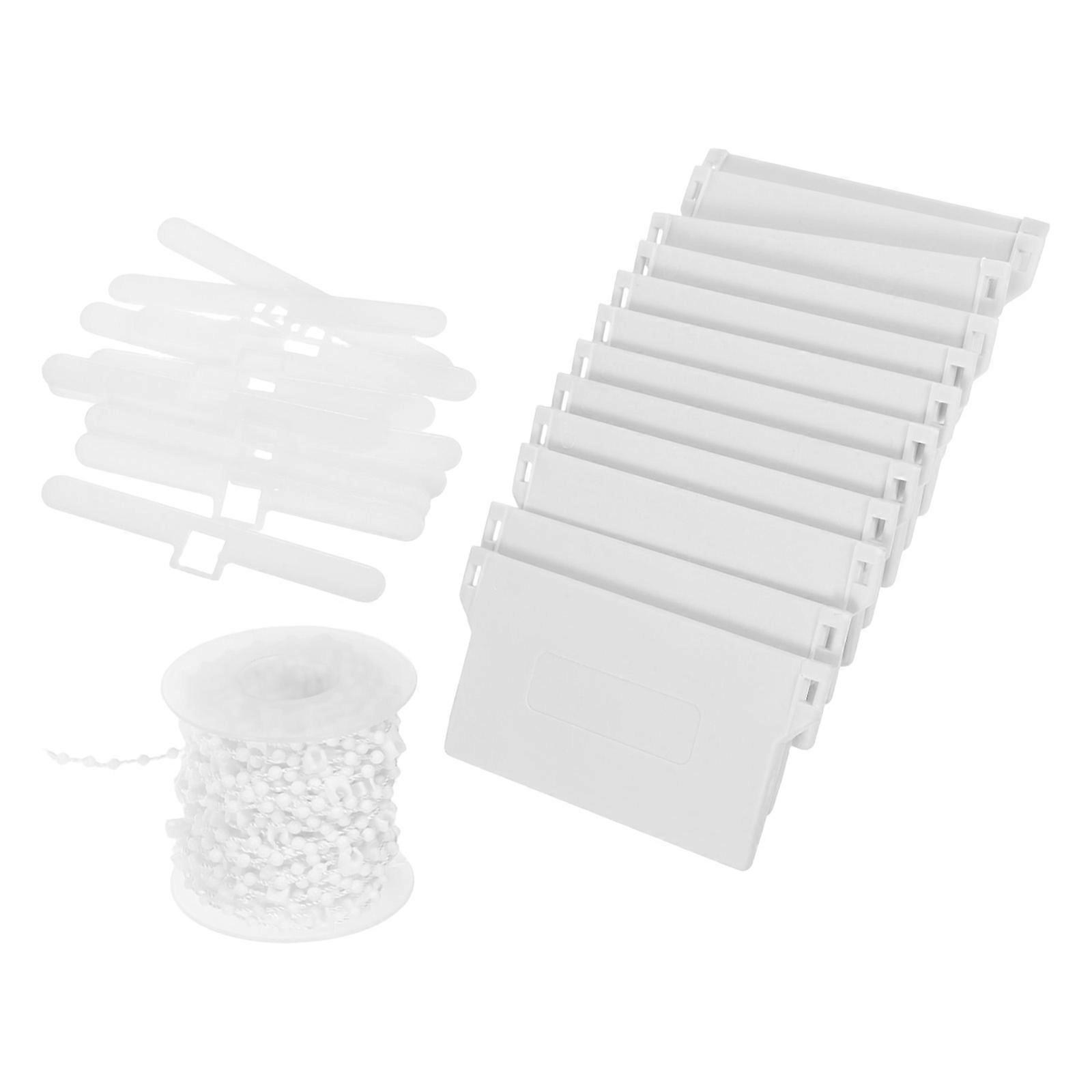 Vertical Blind Bottom Weights Accessories for Replacement 4Sets Plastic Repair Kit