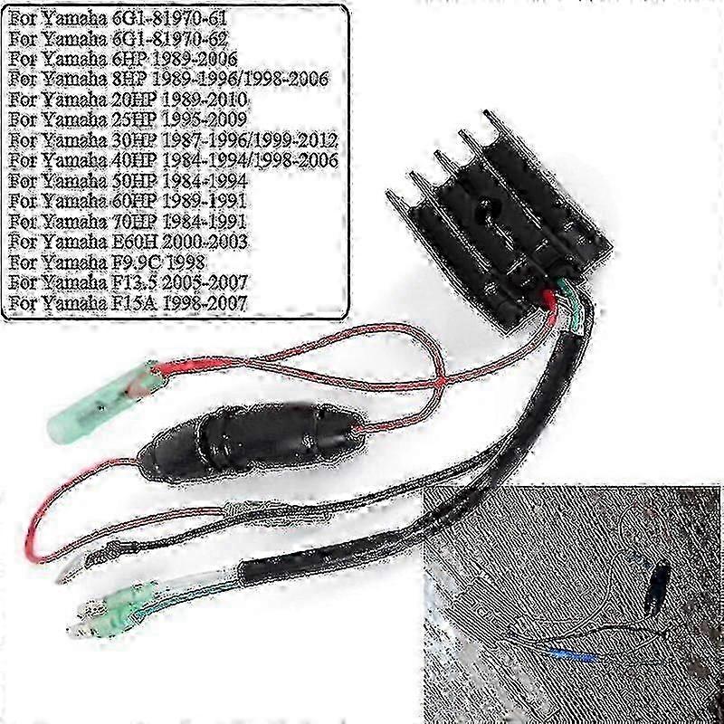 Ανορθωτής Ρυθμιστή Τάσης Εξωτερικού Κινητήρα 6HP-70HP 6G1-81970-61