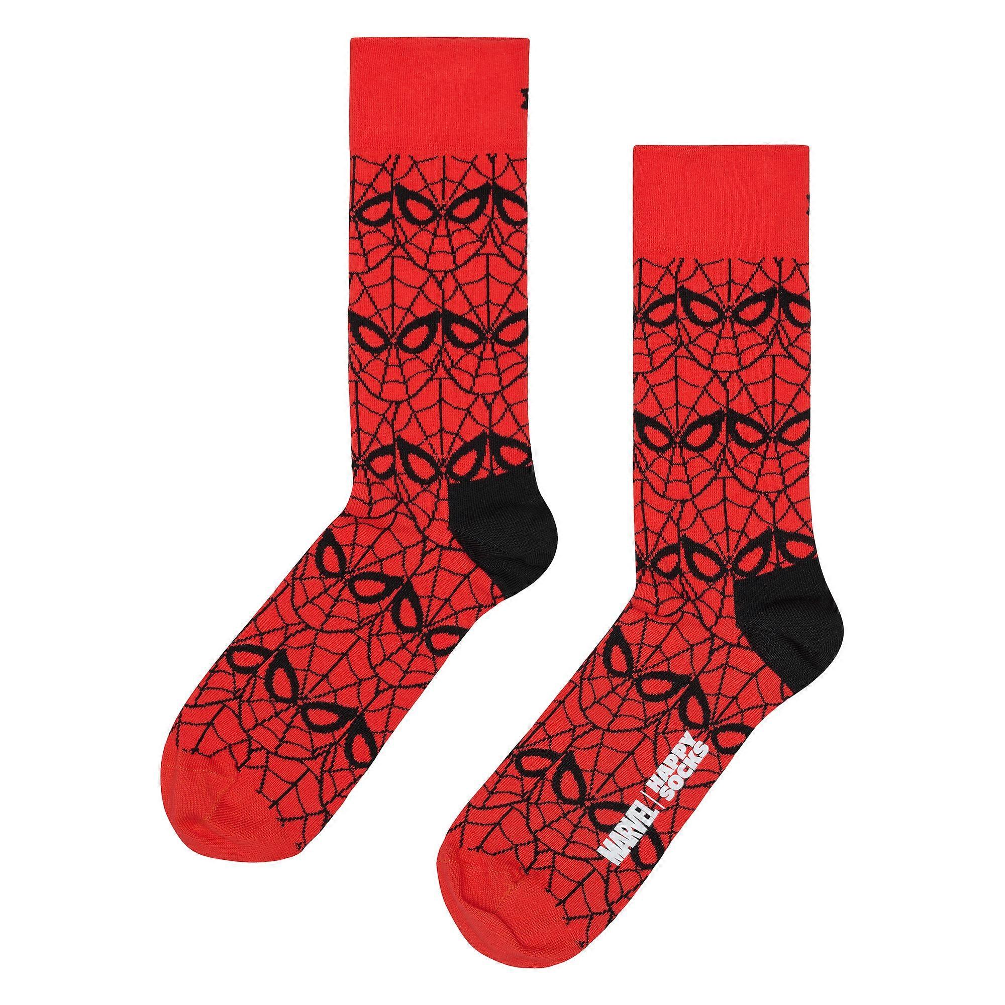 Happy Socks - Mens Marvel Spider-Man Novelty Socks | Gift Idea
