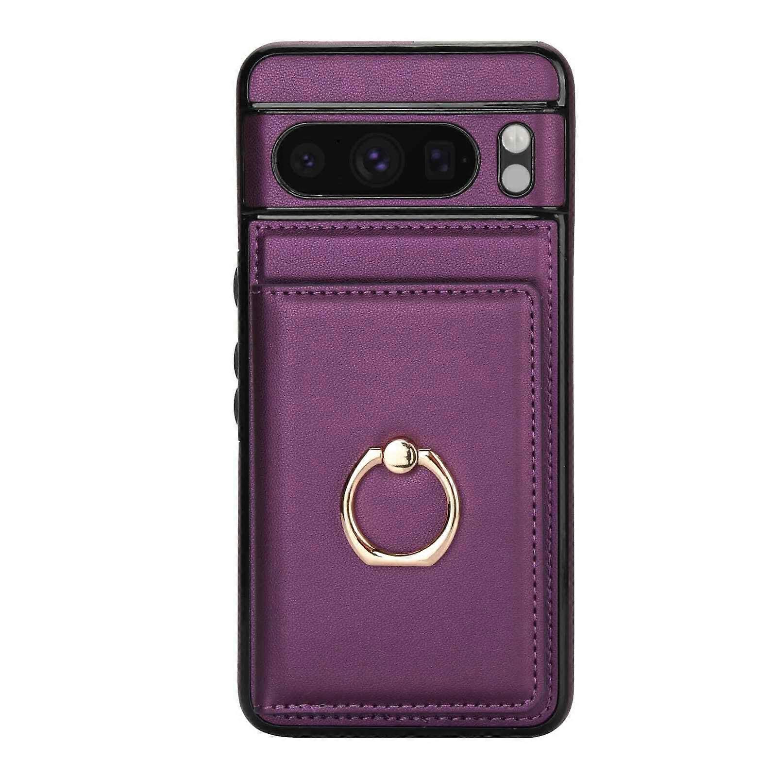 Wallet Case with Rotation Ring for Google Pixel 9 Pro XL/ 9 Pro/ 8 Pro/ 8A/ 6A