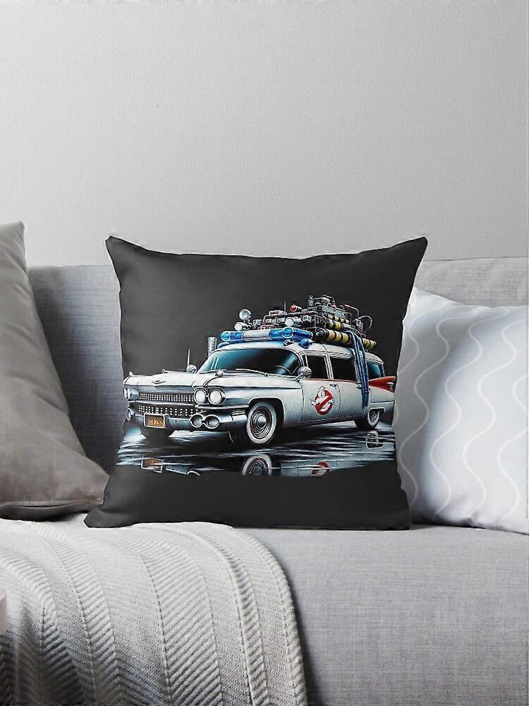 Ectomobile Ecto-1: The Iconic Ghostbusters Car vol.4 Decorative Pillow Covers