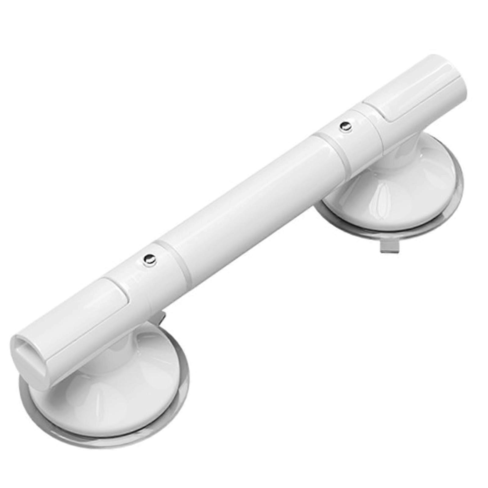 Anti Slip Hand Grips For Seniors White Durable Toilet Handle Grip For Bathtub Safety Rail Punch Support