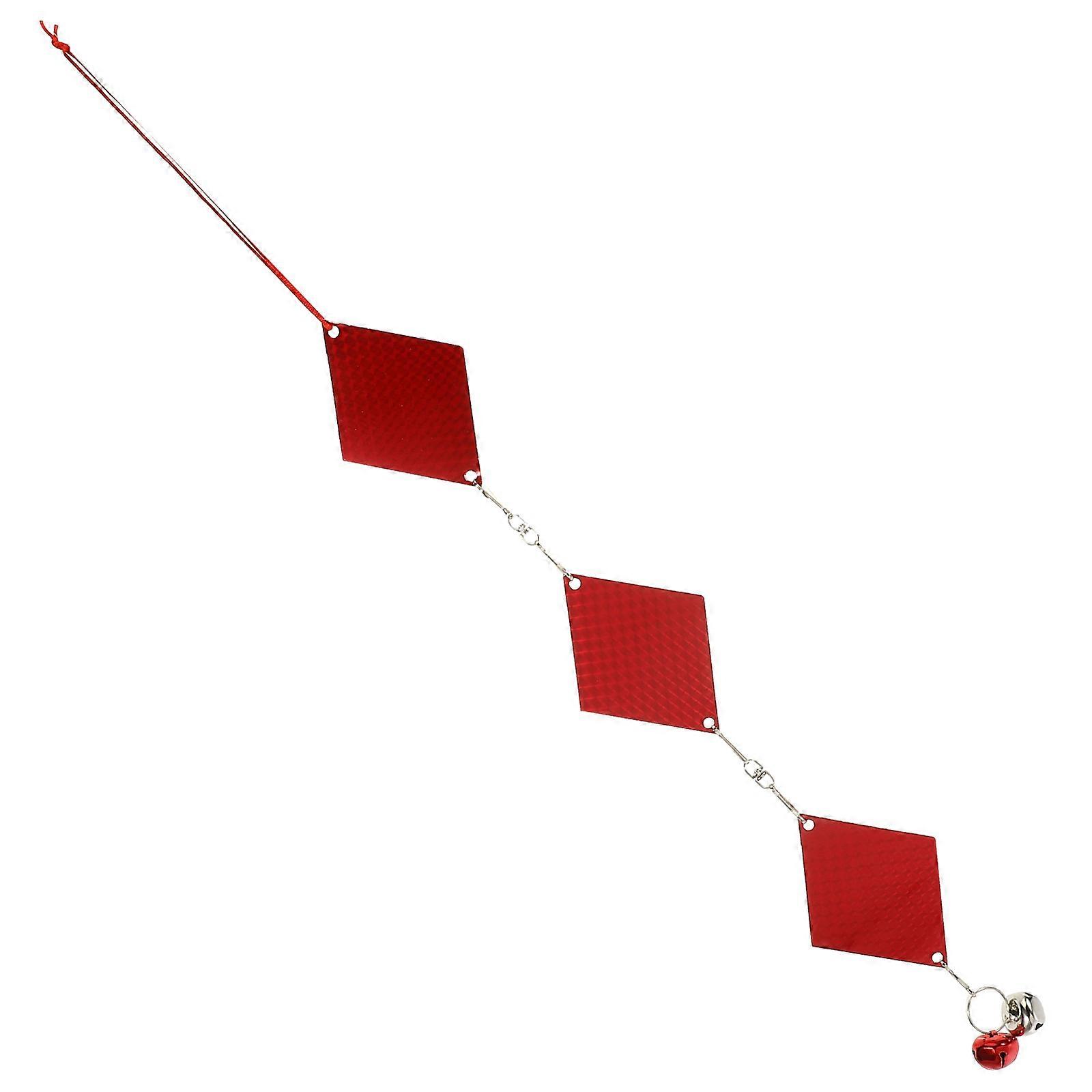 Reflective Bird Deterrent 4Pcs Pendant Device Rhombus Shape For Stylish Indoor Outdoor Use In Gardens And Balconies