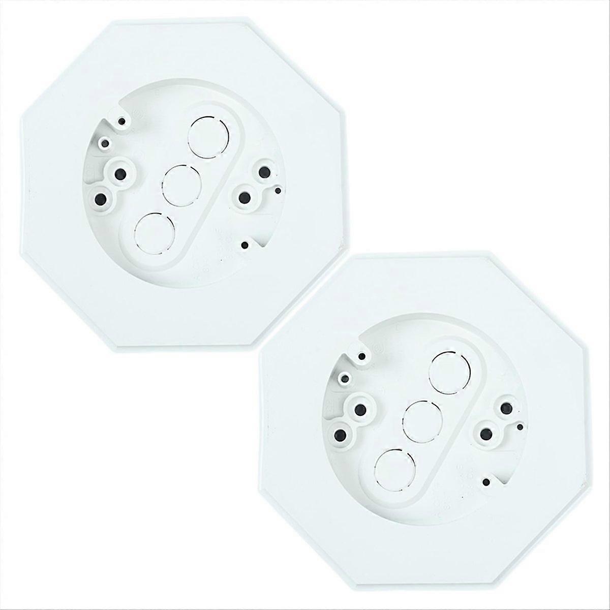 Siding Mounting Block,Siding Mounting Kit with Built-in Electrical Box, Siding Lamps Mounting Plate 