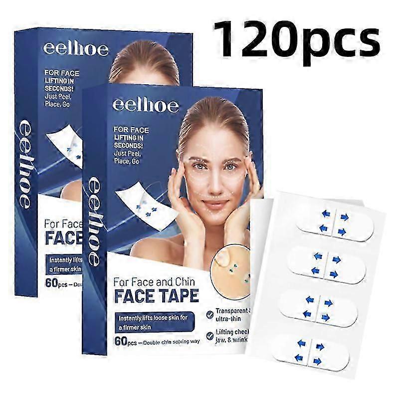غير مرئية للماء على شكل حرف V خط الوجه التجاعيد ترهل تشديد الذقن رفع الشريط اللاصق تنفس ملصقات الوجه رقيقة