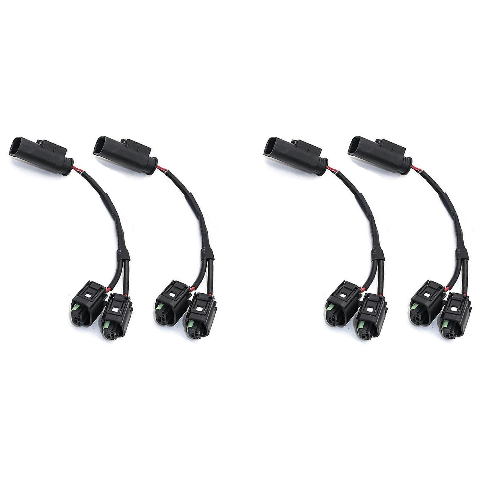 4x Quick Connect Cable Set Shunt Circuit Socket Extension Adapter for-BMW R1200GS R1250GS R 1200 1250 R RT R18