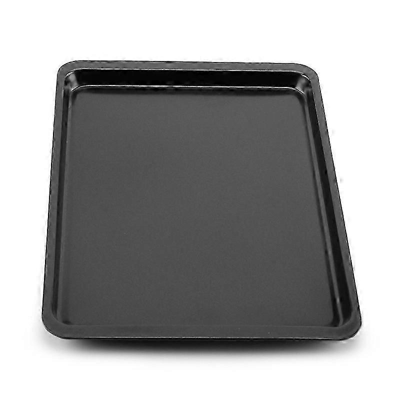 2Pcs Rectangular Non-Stick Bread Cake Baking Tray Baking Tray Oven Rectangular Black Baking Tray Di