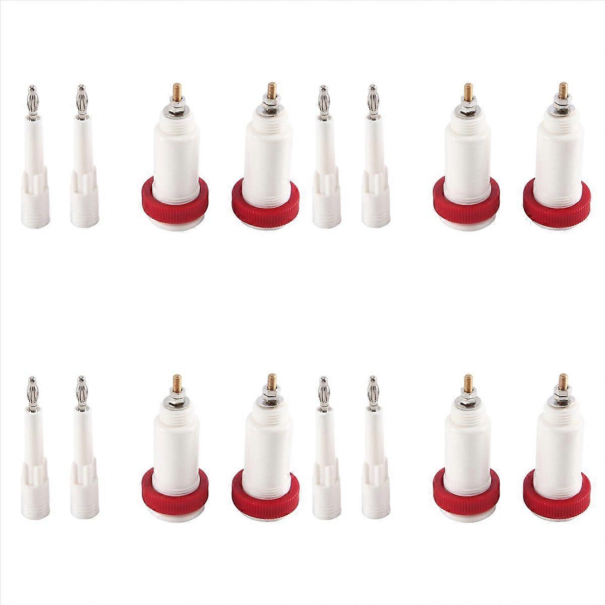 2 Pairs of 10Kv -30Kv High Voltage Connector Plug and Socket