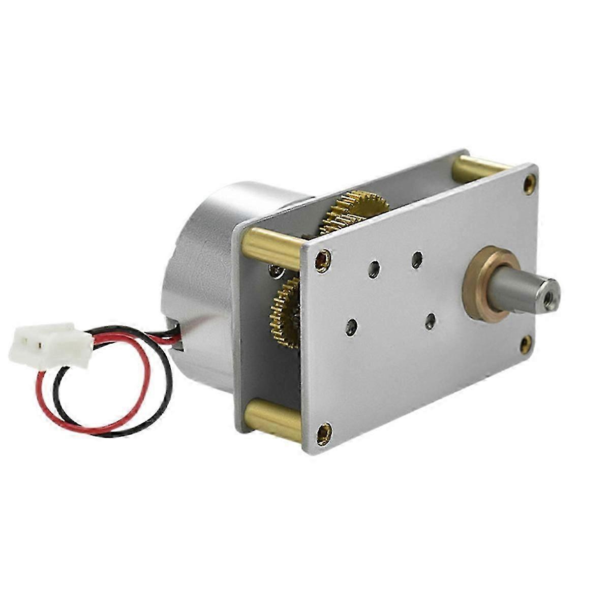 Miniature Brushed DC Motor 4142-300 3V Slow Gear Reduction Small Motor with Speed Regulation Support
