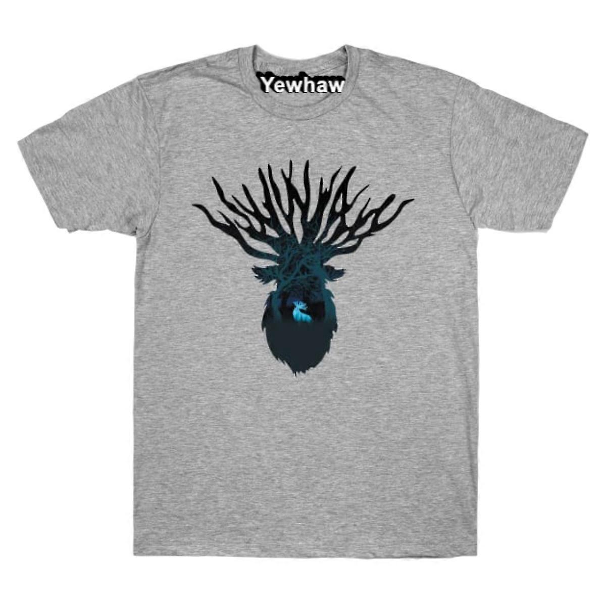 Deer God T-shirt Nerd Tee