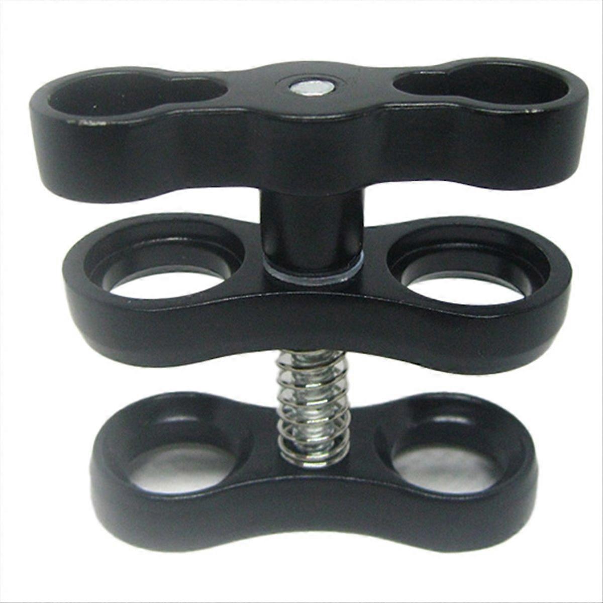 1 Inch Ball Head Butterfly Clip Diving Light Arm Clip Adapter Bracket Holder for Action SLR Camera Underwater