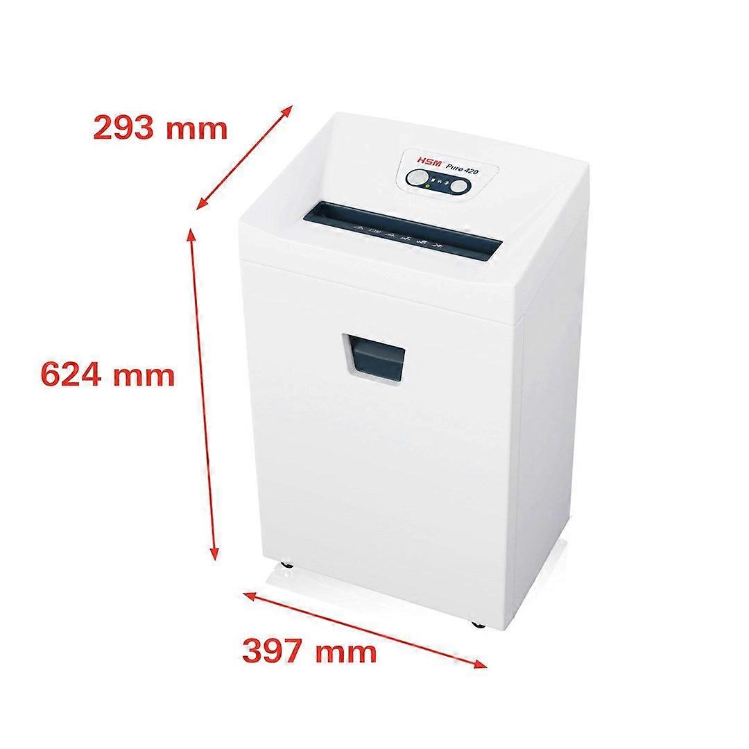 Hsm Pure 420 Document Shredder, 4.5 X 30 Mm