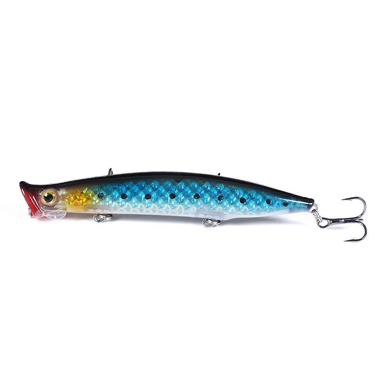 Fishing Bait Artificial Lure with Sharp Hook Realistic Looking 3D Eyes Vibrant Color Mini Size Easy to Carry Bionic Bait Hard Lure